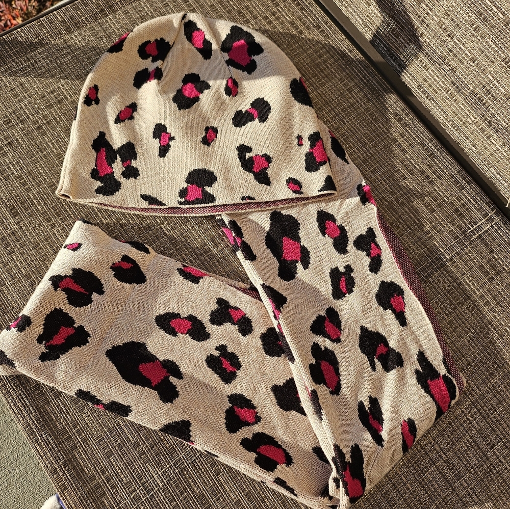 Chicos Leopard 3 piece sweater size 2 - Picture 3 of 15